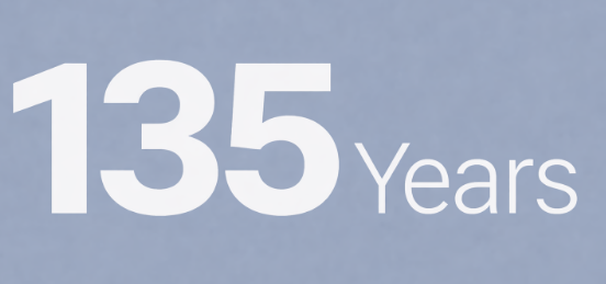 133 Years graphic